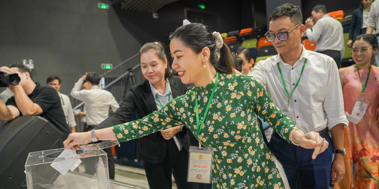 Trường Đại học Văn Lang tổ chức Đại hội Đại biểu Công đoàn cơ sở, lần thứ IX, (3).jpg