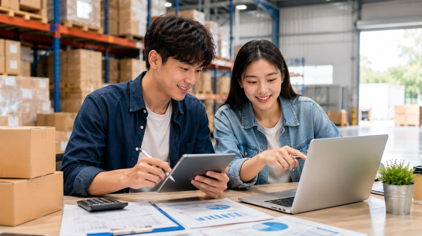 A person and person looking at a computer
AI-generated content may be incorrect.