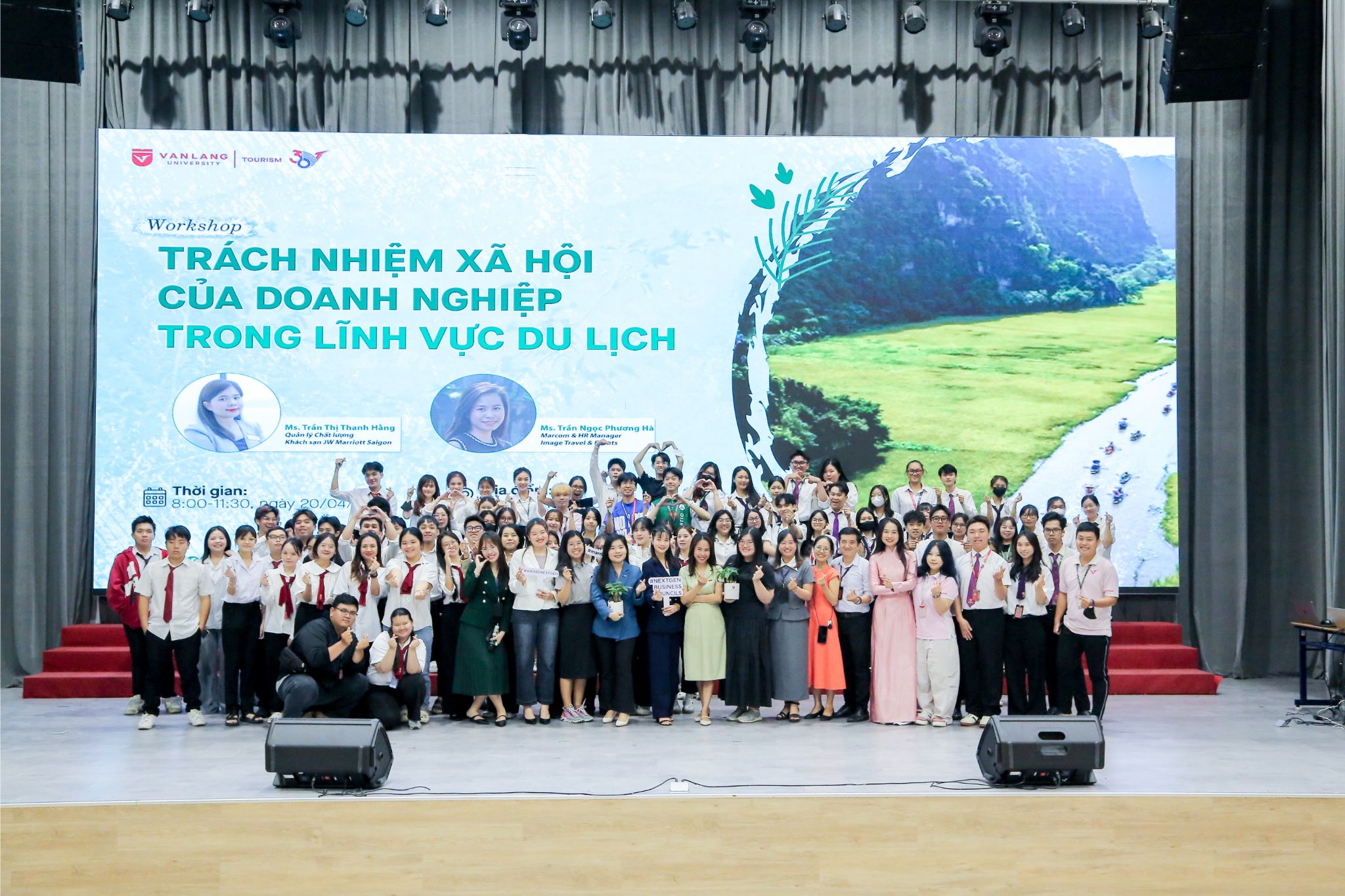 Sinh viên Khoa Du lịch học và hiểu trách nhiệm xã hội của doanh nghiệp trong lĩnh vực du lịch